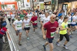 Läufer beim Wiener Fairness Run