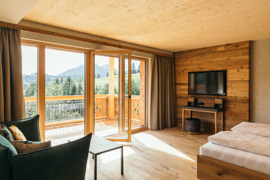 Hotelzimmer mit Naturblick