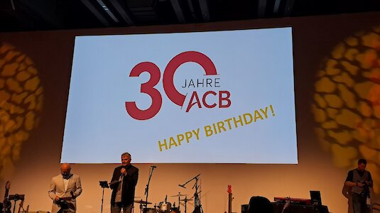 30 years ACB, congratulations! Copyright by Umweltzeichen.