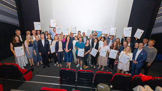Ecolabel awarded to arts and cultural enterprises. Copyright by Weinwurm-Fotografie.