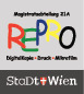 Magistrat der Stadt Wien Magistratsabteilung 21A Logo, Druck