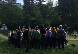 Menschen bei Veranstaltung Fotoshooting