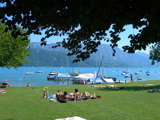 Graus Dauercamping GmbH Blick zum See Graus Dauercamping GmbH Blick zum See