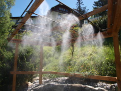 Wildwasser-Vernebelung