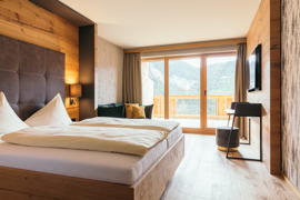 Hotelzimmer mit Naturblick