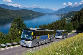 Bus am Millstättersee