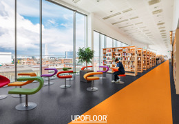 Upofloor_Zero_Bahnenware Chipoptik © Upofloor Oy Upofloor_Zero_Bahnenware Chipoptik