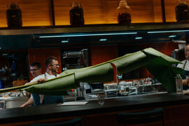 Open Kitchen Restaurant Beletage in der Post am See © Julia Nimke Open Kitchen Restaurant Beletage in der Post am See