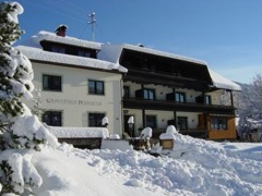 Gästehaus Hubertus Außen Winter