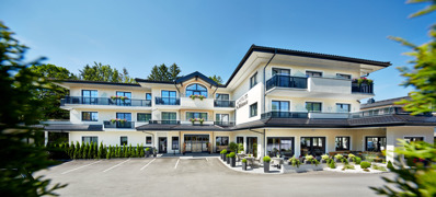 Au­ßen­an­sicht Hotel Melanie