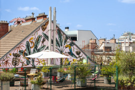 Rooftop Terrace Hotel Altstadt Vienna