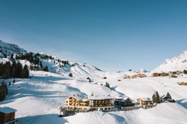 Außenansicht Goldener Berg-Winter