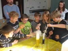 Chemieexperiment