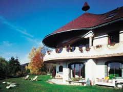 Biolandhaus Arche Au&szlig;enansicht