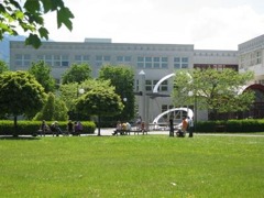 Vorplatz der HTBLuVA Dornbirn Vorplatz der HTBLuVA Dornbirn