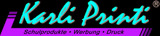Karli Printi Logo, Druck