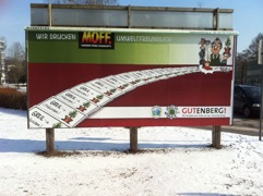 Gutenberg Werbering Plakat Gutenberg Werbering Plakat