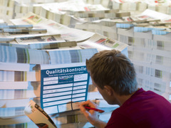 Samson Druck Qualit&auml;tskontrolle