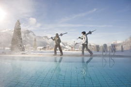 Sport - Wellnesshotel Bichlhof Au&szlig;enpool