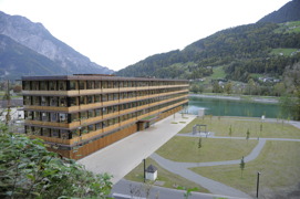 Au&szlig;enansicht Rodund IZM Geb&auml;ude