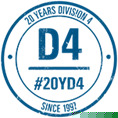 Division4 20 Jahre Logo