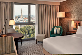 Hilton Vienna Park King Premium Zimmer mit Aussicht