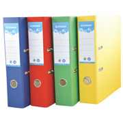 Donau / Ordner / &Ouml;KO A5 /  8cm / Hartpappe / schwarz