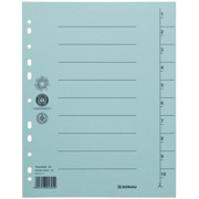 Trennbl&auml;tter 250 g/m&sup2; BLAU