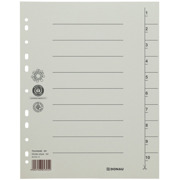 Trennbl&auml;tter 250 g/m&sup2; GRAU