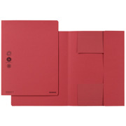 Fl&uuml;gelmappe Karton ROT