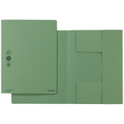 Fl&uuml;gelmappe Karton GR&Uuml;N