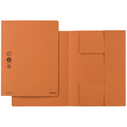 Fl&uuml;gelmappe Karton ORANGE