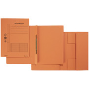 Duo-Mappe Karton ORANGE
