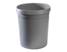 Papierkorb, &ouml;ko-grau, vorne