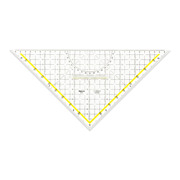 ARISTO AR1648/2 TZ-Dreieck aus Plexiglas, Hyp. 32,5 cm, fixer Griff