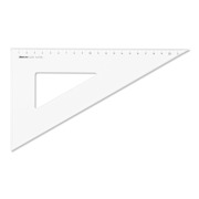 ARISTO AR6023F Dreieck 60&deg;, Hyp. 26.2cm, glasklar, mit Facette, Teilung 22.6 cm