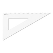 ARISTO AR6037 Dreieck 60&deg;, Hyp. 42.5cm, glasklar, ohne Facette, Teilung 38.6 cm