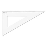 ARISTO AR6042 Dreieck 60&deg;, Hyp. 48.5cm, glasklar, ohne Facette, Teilung 42 cm