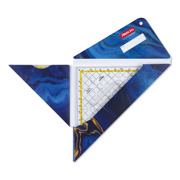 ARISTO AR18101B Geocover 3in1 Set &bdquo;deep blue&ldquo;, bestehend aus 1 Stk. Geeocover, 1 Stk. AR1552 Geodreieck & 1 Stk. AR1650/2 TZ- Dreieck