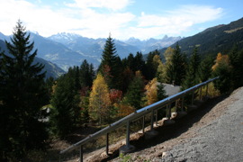 Photovoltaikanlagen am Kristberg im Silbertal, der Genießerberg im Montafon Photovoltaikanlagen am Kristberg im Silbertal, der Genießerberg im Montafon