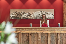 Rezeption Hotel Kitzhof Rezeption Hotel Kitzhof