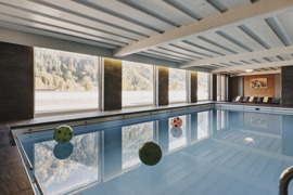 Indoor Pool Familienhotel Lagant Brandnertal Vorarlberg