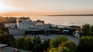 Festspielhaus Bregenz von außen Festspielhaus Bregenz von außen