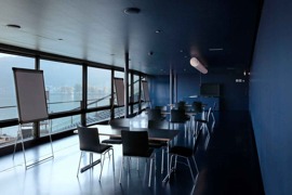 Workshop in der Blauen Lounge des Festspielhaus Bregenz Workshop in der Blauen Lounge des Festspielhaus Bregenz