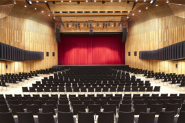 Der Gro&szlig;e Saal - ideal f&uuml;r Tagungen, Kongresse und Messen, als auch f&uuml;r kulturelle Veranstaltungen