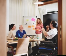 Inklusive Arbeitsgruppe LebensGro&szlig;