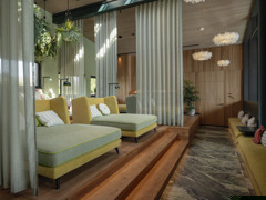 Relaxbereich im BergSPA