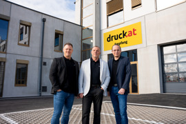 Gesch&auml;ftsf&uuml;hrer Markus Graf, Andreas M&ouml;&szlig;ner und Gerhard Patek