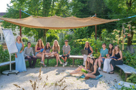 Unterricht im Schulgarten Unterricht im Schulgarten