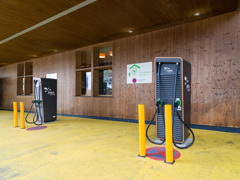 E-Ladestationen beim Hwest Hotel